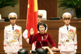 Lễ tuyên thệ của Chủ tịch Quốc hội khóa XIV Nguyễn Thị Kim Ngân