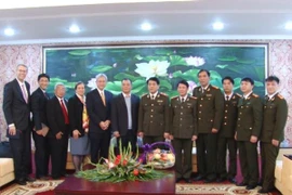 Các đoàn đại diện Giáo hội chúc tết CATP Hà Nội