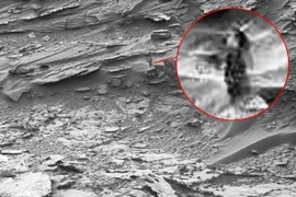 NASA tiết lộ bức ảnh "phụ nữ áo đen bí ẩn" trên sao Hỏa