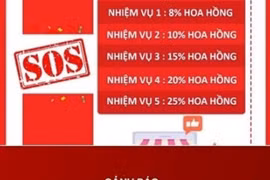 Thêm nạn nhân sập bẫy 'làm nhiệm vụ nhận tiền hoa hồng'