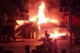 Video vụ cháy khiến 3 người tử vong tại huyện Thanh Trì