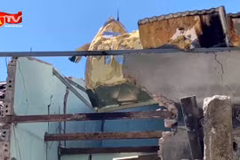 Hiện trường vụ nổ làm 2 người bị thương tại Nghệ An 