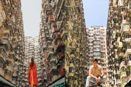 [ẢNH] Mỏi cổ nhìn lên khu chung cư nổi tiếng Montane Mansion