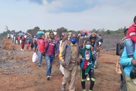 [ẢNH] 600.000 người Congo phải sơ tán vì lo sợ núi lửa tiếp tục phun trào