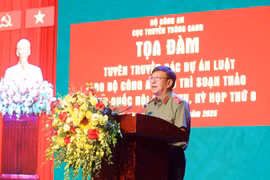 Tọa đàm về các dự án Luật do Bộ Công an chủ trì soạn thảo trình Quốc hội tại Kỳ họp thứ 9