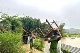 Yên Bái: Lực lượng Công an chủ động ứng phó với bão lũ ở mức cao nhất, bảo đảm an toàn tính mạng nhân dân
