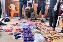 Bắt giữ 2 đối tượng cùng 14kg ma túy và 2 khẩu súng