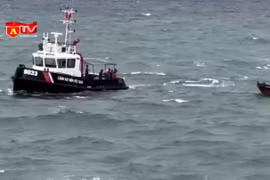 Cảnh sát biển kịp thời cứu 3 người bị nạn trên biển 