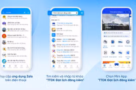 Có thể gia hạn hoặc đặt lịch đăng kiểm phương tiện trên Zalo 