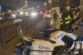 Va chạm với xe bồn trên đường Vành đai 3, nam thanh niên tử vong