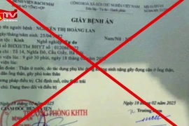 Giả mạo giấy tờ, bệnh án bệnh viện Bạch Mai để kêu gọi từ thiện