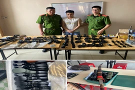 Bắt các đối tượng hình sự cộm cán điều hành đường dây buôn vũ khí xuyên quốc gia