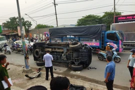 Khởi tố tội giết người đối với lái xe bán tải tông tử vong CSGT và hai người dân