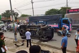 Khởi tố tội giết người đối với lái xe bán tải tông tử vong CSGT và hai người dân