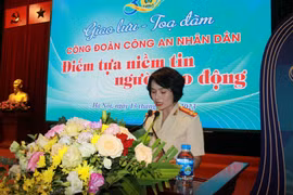 Công đoàn Công an nhân dân: 'Điểm tựa niềm tin người lao động'