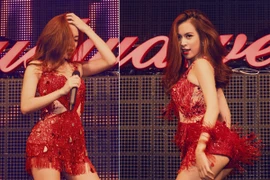 Hoàng Thùy Linh diện đồ gợi cảm, khoe vũ đạo nóng bỏng