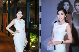 Hoa hậu Đặng Thu Thảo tinh khôi dự show thời trang "Thiên thần hay Ác quỷ"