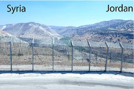 Mỹ tăng cường an ninh biên giới Jordan- Syria bằng hàng rào điện tử	