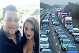 Bị thương ở tay, vẫn cố cứu sống một phụ nữ định nhảy cầu tự tử