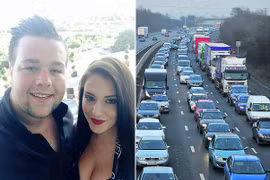 Bị thương ở tay, vẫn cố cứu sống một phụ nữ định nhảy cầu tự tử