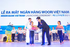 Ngân hàng Woori Việt Nam ra mắt tại Hà Nội