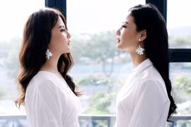 Lộ diện cô em gái xinh đẹp của Hoa hậu Trần Thị Quỳnh