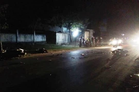 Va chạm giữa hai xe máy, 1 người chết 3 người nguy kịch