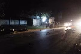 Va chạm giữa hai xe máy, 1 người chết 3 người nguy kịch