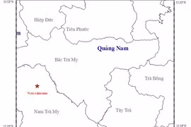 Quảng Nam: Một ngày xảy ra 2 trận động đất