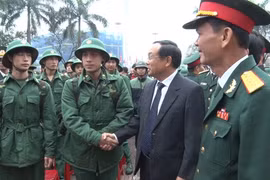 Thừa Thiên-Huế: Hơn 1.200 thanh niên lên đường nhập ngũ