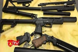 Số súng bị phát hiện tại sân bay có tính sát thương cao