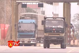 Xử lý nghiêm xe tải không gắn phù hiệu và thiết bị giám sát