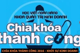 "Khởi sự kinh doanh" với "Chìa khóa thành công" 2016