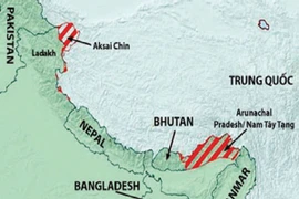 Ấn Độ xây dựng 4 tuyến đường sắt chiến lược giáp biên giới Trung Quốc