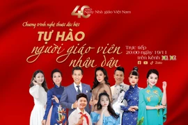 Chương trình nghệ thuật đặc biệt "Tự hào người giáo viên nhân dân"