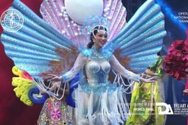 Lâm Thu Hồng bật khóc khi đăng quang Á hậu 4 "Miss Globe 2022"