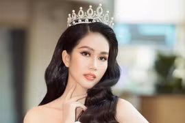 Á hậu Phương Anh đi thi quốc tế, xóa vận đen "quá tam ba bận"
