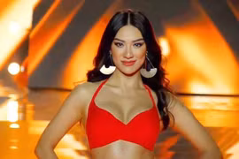 Diễn tập chung kết "Hoa hậu Siêu quốc gia", Kim Duyên được giả định lọt vào Top 5