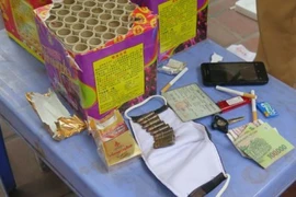 Vận chuyển pháo lậu, mang theo 10 viên đạn