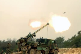 "Soi" pháo hạng nặng Pháp vừa triển khai đến Iraq đánh IS