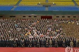 Triều Tiên huy động 100.000 người ăn mừng vụ phóng tên lửa thành công