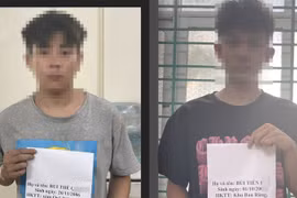 Bắt 2 đối tượng cướp tài sản