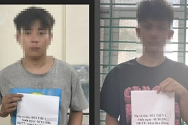 Bắt 2 đối tượng cướp tài sản