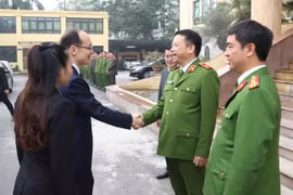 Đoàn công tác Công an thành phố Bắc Kinh thăm, tìm hiểu các mô hình đảm bảo an ninh trật tự tại quận Tây Hồ