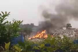 Cảnh báo hiểm họa từ đốt rác thải gần khu dân cư