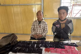 Vây bắt 2 bố con vận chuyển 8.000 viên ma túy tổng hợp