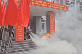 Huyện Thanh Trì tổ chức Lễ ra mắt “điểm” lực lượng tham gia bảo vệ an ninh trật tự ở cơ sở