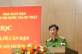 Bộ Công an tọa đàm khắc ghi lời căn dặn của đồng chí Tổng Bí thư Nguyễn Phú Trọng: “Danh dự là điều thiêng liêng, cao quý nhất”