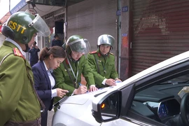 Ra quân lập lại trật tự đô thị, an toàn giao thông, vệ sinh môi trường 