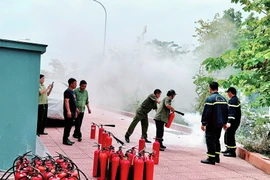 Đội ngũ dân phòng là chủ công trong công tác phòng cháy, chữa cháy tuyến cơ sở